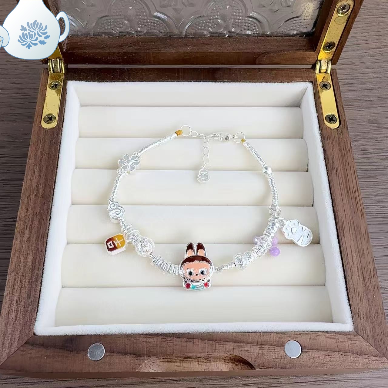 Rabbo silver bracelet