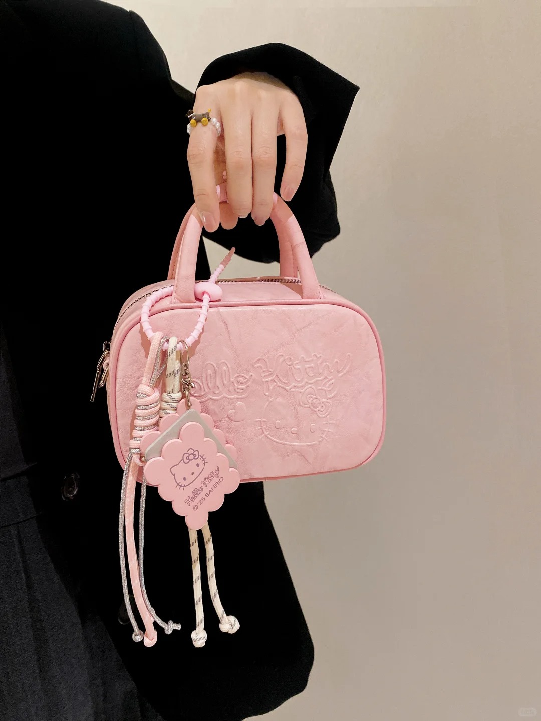 Kate cat handheld crossbody bag